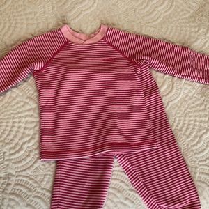 Patagonia Pink Fleece Outfit 18m